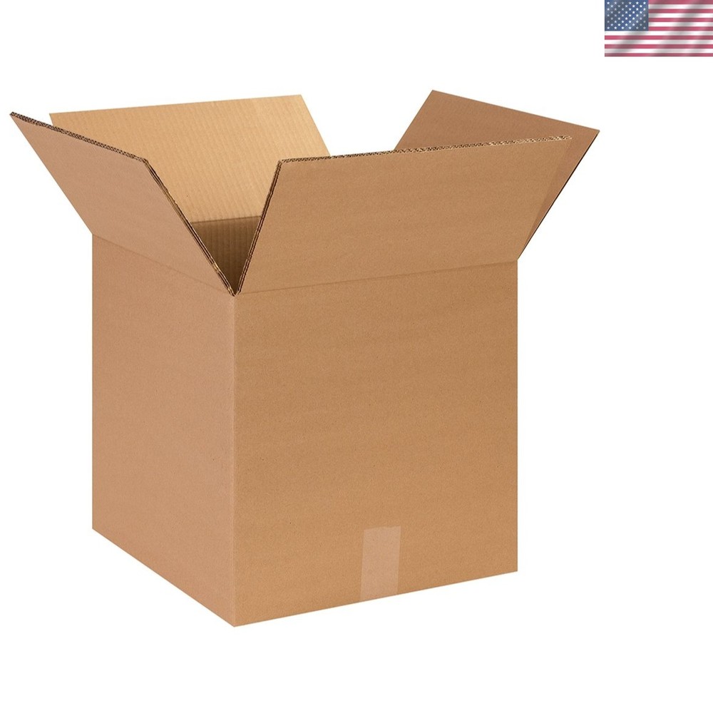 15-Pack Double Wall Shipping Boxes 14″ x 14″ x 14″ – Heavy-Duty Protection