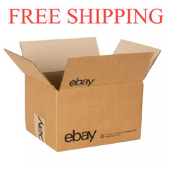 eBay-Branded Boxes With Black Color Logo 10″ x 8″ x 6″ FREE SHIPPING
