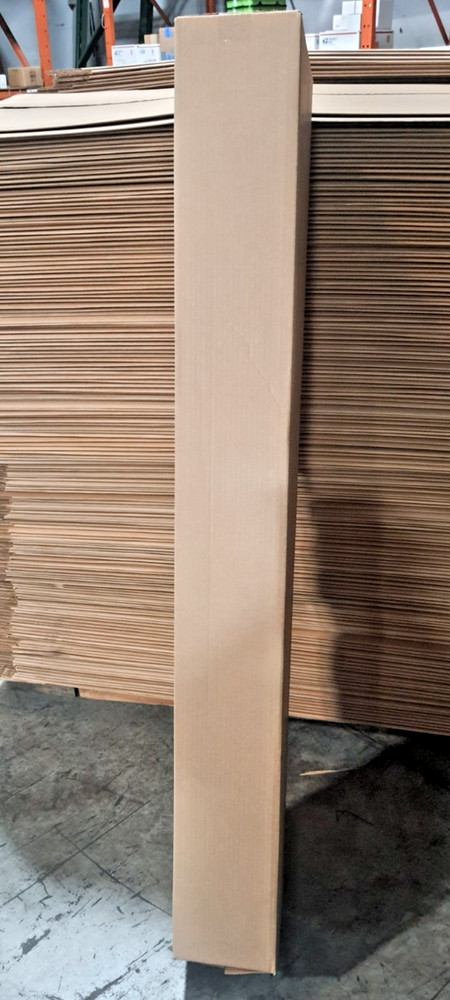 12″ x 7″ x 60″ CARDBOARD BROWN BOX SINGLE WALL BOX – TALL