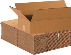20 x 10 x 4 Shipping Boxes Moving Boxes Corrugated Kraft 25/Bundle 25/Pack