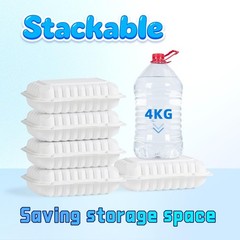 YANGRUI 50-Pack 28oz 9×6 White Takeout Boxes – Shrink Wrapped No Pre-Wash | B…