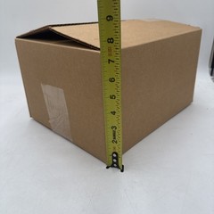 25 Pack 13x10x7″ Corrugated Shipping Boxes 200# Brown Packing Cartons