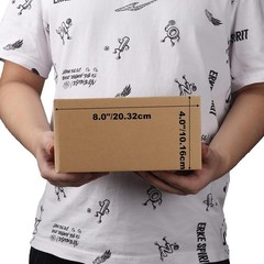 Brand New 40 Pack 8x6x4 Inches Cardboard Shipping Boxes