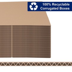 50pcs 14″x10″x4″ Cardboard Paper Boxes Mailing Packing Shipping Box Corrugated