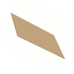 5 – Cardboard Sheets 24″ x 36″ Corrugated Kraft 5/32″ Thick Single Wall