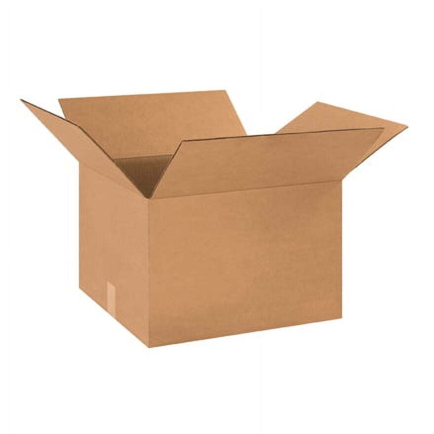 18 x 16 x 12″ Corrugated Boxes ECT-32 Brown Shipping/Moving Boxes 25/Bundle