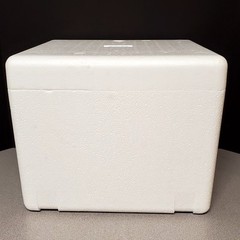 Insulated Styrofoam Shipper Container Cooler OD=15″W X 13″L x 12″ H