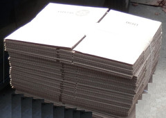 qty 25 10x8x4 Cardboard Paper Boxes – Brown