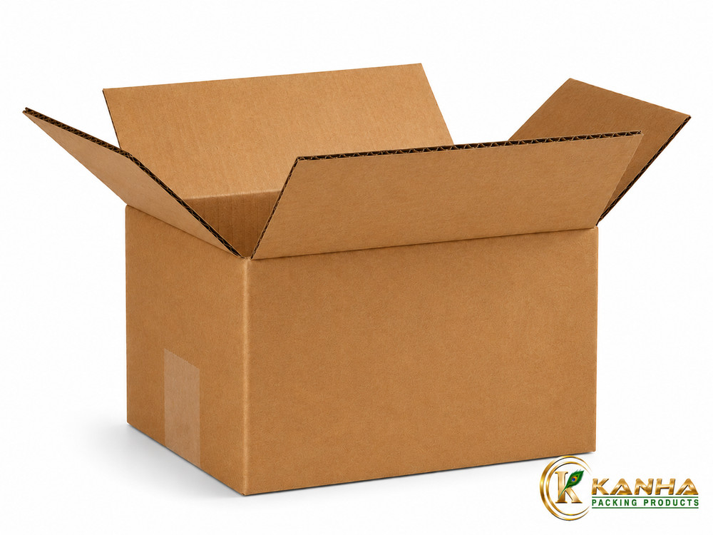 OKANHA 4″ x 4″ x 4″ Corrugated Shipping Boxes – 200 lb Test