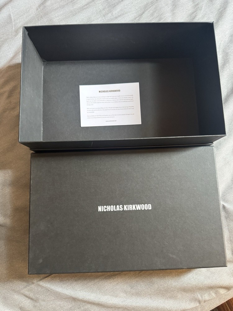 Nicholas Kirkwood Shoes Box. Box Only As In The Picture No Shoes