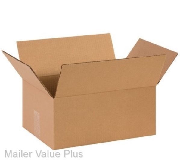 50 – 14 x 9 x 6 Corrugated Shipping Boxes Packing Storage Cartons Cardboard Box