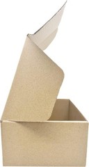 Small Sturdy Cardboard Box 6 x 3 x 1 Inch Mailing Corrugated Boxes Business P…
