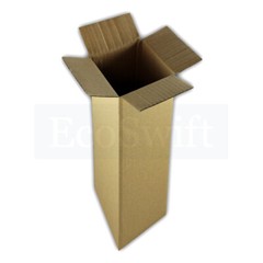 25 4x4x48 EcoSwift Cardboard Packing Tall Long Shipping Corrugated Box Cartons