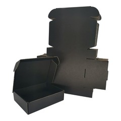 50 Pack White Corrugated Cardboard 6x4x1 Literature Shipping Boxes Small Boxes
