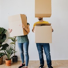 Large Corrugated Box 18x18x18″ ECT-32 Big Shipping Moving Packing Box _ 20 Boxes