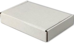 50 Pack White Corrugated Shipping Mailer Small Packaging Packing Boxes 6x4x1”