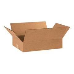 AVIDITI 18 x 12 x 4 Corrugated Cardboard Boxes, Flat 18″L x 12″W x 4″H, Pack …