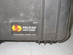 Pelican Protector 1400 Case 14x12x6 OD 12x9x5 ID Watertight Crushproof Hard Box