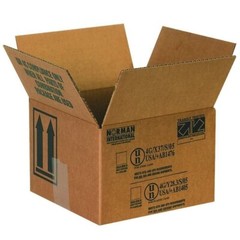 25 5-1/8 x 5-1/8 x 6-3/16″ Quart Paint Can Hazardous Material Boxes