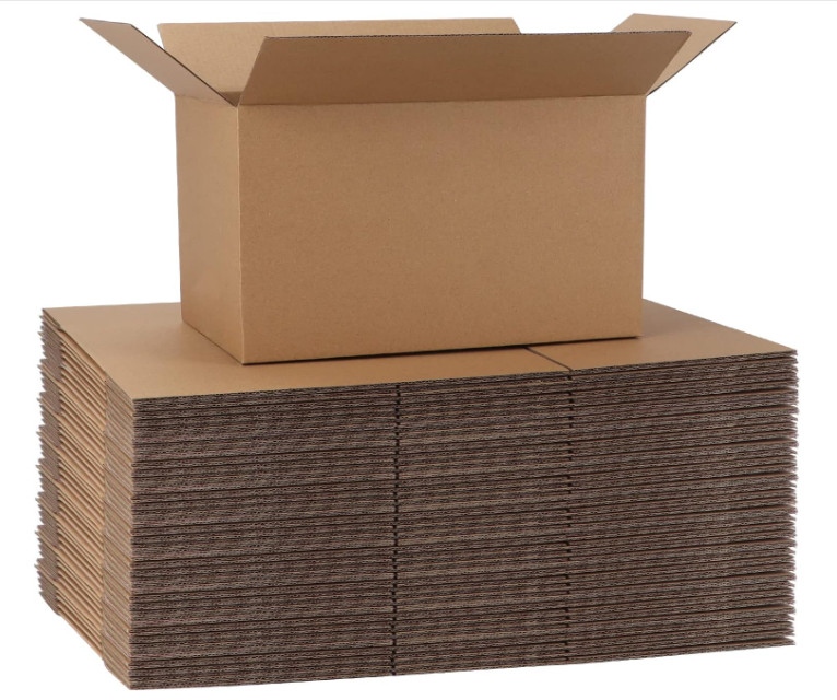 40 cajas cartón corrugado 10x6x6 para envío embalaje negocio