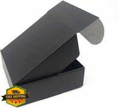 NO.1987 Black Shipping Box 14×9.5×3.1 10 Pack