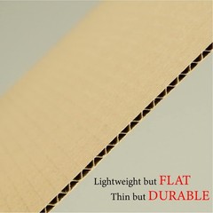 Premium Kraft Brown Corrugated Pads – 200 Packs, 3.5×4.5 Inch, Bulk Flat Card…