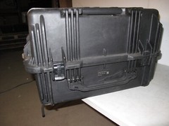 Pelican Case Protector 1780 45x25x16 OD 41x21x14 ID Wheels and Handle Black