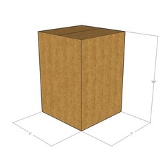 7x7x10 Corrugated Shipping Boxes 32 ECT Single-Wall, 125/Pack