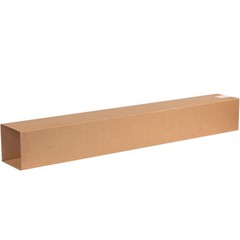 T6648OUTER Telescoping Corrugated Cardboard Box 6 1/2″ L x 6 1/2″ W x 48″ H, …