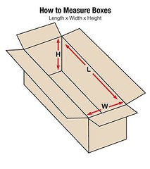 AVIDITI 13 x 7 x 7 Corrugated Cardboard Boxes, Long 13″L x 7″W x 7″H, Pack of…