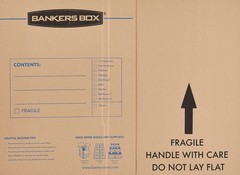 Bankers Box SmoothMove TV/Picture/Mirror Moving Box, Medium, 37 x 4 x 27 Inches,