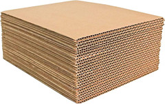 25 9X12 Cardboard Corrugated Pads Inserts Filler Sheet 9 X 12
