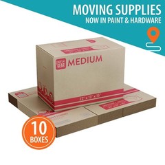 Medium Moving Boxes 22x13x15 Inches Heavy Duty Cardboard Shipping Boxes Pack of