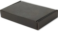 6x4x1 inches Small Shipping Boxes Set of 50 – Black Mailer Corrugated Cardboa…