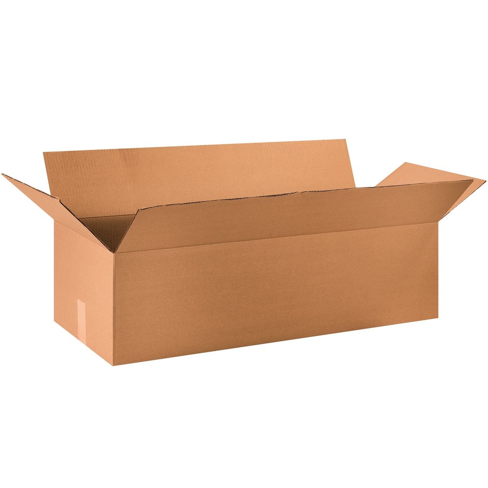 PARTNERS BRAND 36x14x10 Corrugated Boxes, Large, 36L x 14W Pack of 15, Kraft