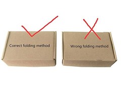 50 PCS 6x4x1.6 Inch Small Corrugated Cardboard Shipping Box Mailers Storage