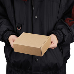 50 Pack 7x5x2In Shipping Boxes Brown Tab Lock Mailer Cardboard Small