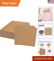 50 Pack Brown 12×12 Cardboard Sheets