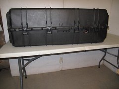Pelican Case Protector 1780 45x25x16 OD 41x21x14 ID Wheels and Handle Black