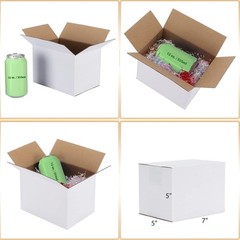 Brand New Shipping Boxes Set of 40, 7x5x5, White