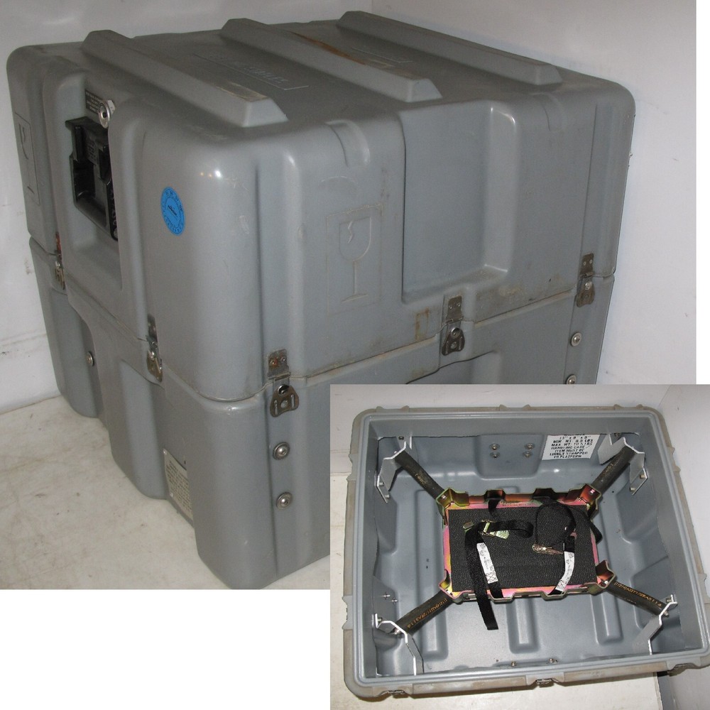 Hardigg Single Lid Shock Mounted Carrier Tray 28x27x25 Extreme Duty Weather Case