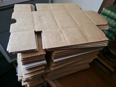 Small Shipping Boxes (50) Lot White 3″x2″x2″ S-435 U-line Corrugated Mailers