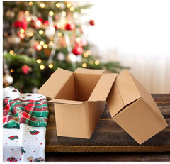 Supply Hut 8x6x4 Cardboard Packing Box – Pack of 50