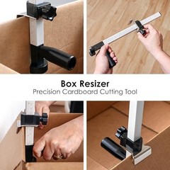 • Box Resizer Tool with Scoring Wheel – Customize Cardboard Shipping Boxes