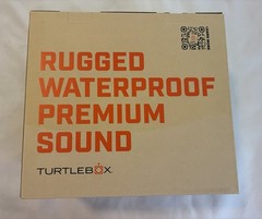 EMPTY BOX ONLY – Turtlebox Original Gen 3 Speaker Retail Box NO SPEAKER