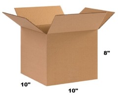 Brown Shipping Corrugated Cardboard Mailing Boxes for Packing,Moving and Storage