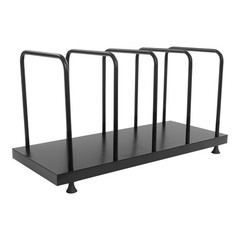 43″Lx18″Wx23″H Pole Adjustable Steel Carton Stand Cardboard Box Stand Rack