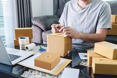 Small Shipping Boxes 4x4x2 Inches – 50 Pack Brown Corrugated Cardboard boxes …