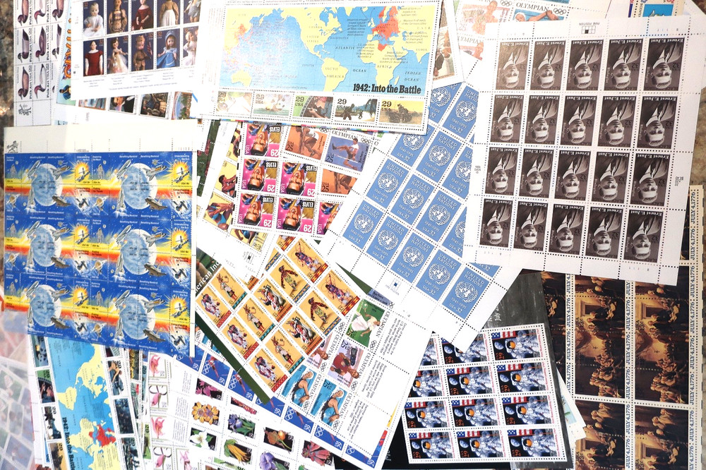 UNITED STATES FACE VALUE $100 DISCOUNT POSTAGE STAMPS FULL SHEETS!