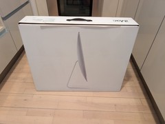 Apple iMac 27-inch EMPTY BOX ONLY w/pouch and Styrofoam Inserts (March 2022)
